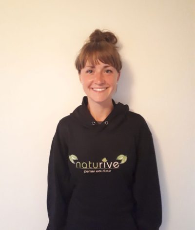 Portrait de Magalie Grenier, Technicienne en environnement. Membre de l'équipe technique sur le terrain de Naturive